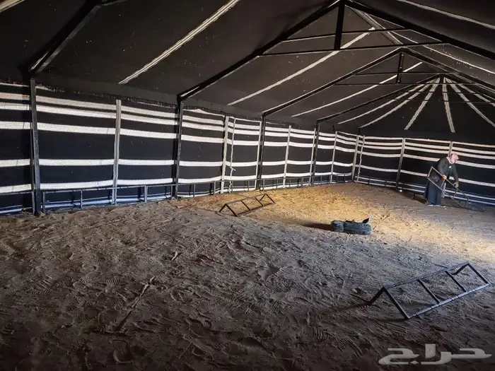 تجهيز مخيمات بيوت شعر خيام حمامات 6