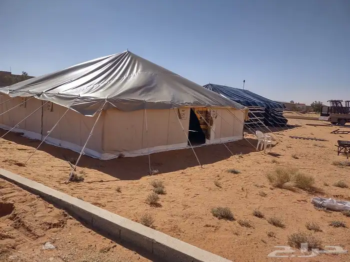 تجهيز مخيمات بيوت شعر خيام حمامات 7