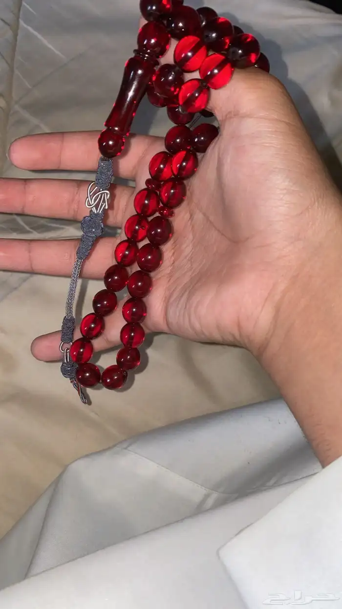 سبحة زعفرانيه 1