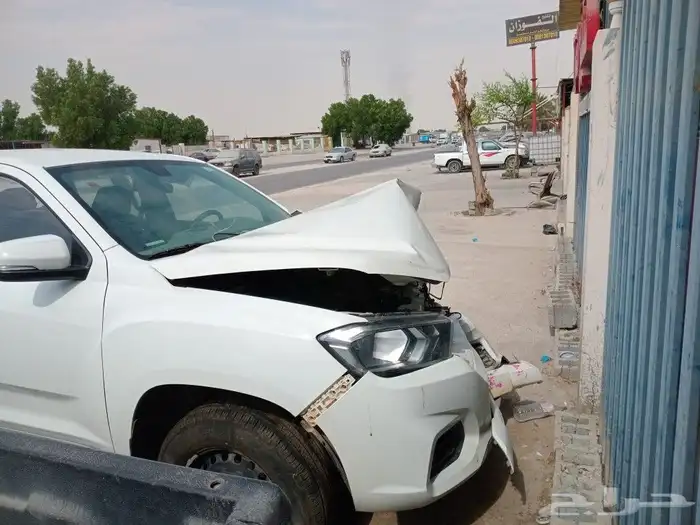ام جي بيكب قمارتين موديل 2022 تشليح الفوزان الدمام مدخل 3 قط 4