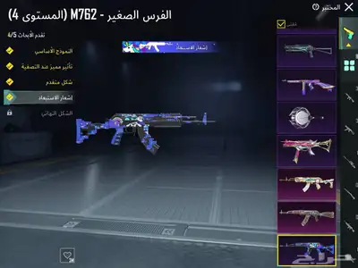 حساب ببجي 43 ميثك 19