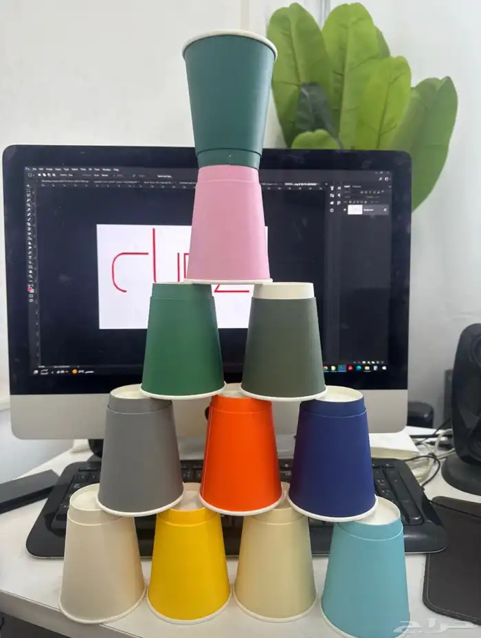 طباعة اكواب ملونة 0