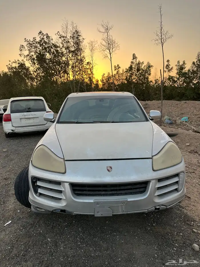 قطع غيار تشليح بورش كايين 2008 . 6 سلندر 3