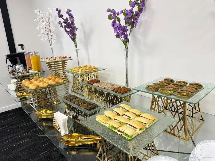 تجهيز بوفيه عشاء   بوفية غداء   كوفي بريك 13