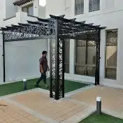 مظلات وسواتر وهناجر وجميع أعمال الحدادة 8