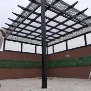 مظلات وسواتر وهناجر وجميع أعمال الحدادة 9