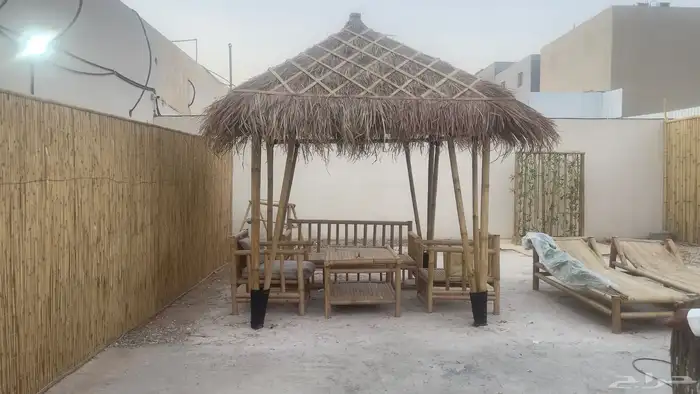 مظلات البامبو والخيزران الاندنوسي والعرائش 22