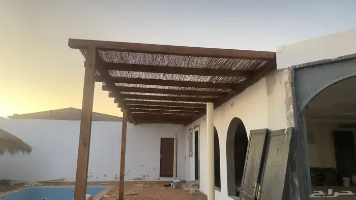 مظلات البامبو والخيزران الاندنوسي والعرائش 12