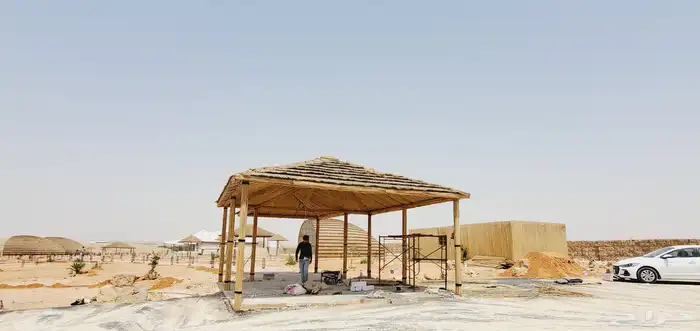مظلات البامبو والخيزران الاندنوسي والعرائش 48