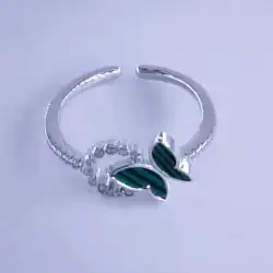 خاتم نسائي فضة عيار 925 1