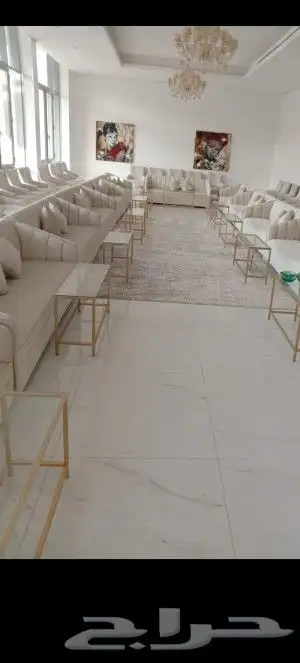 تأجير للحفلات والمناسبات كراسي وطاولات سماعات استقبالات عقو 8