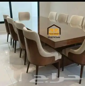 طاولات طعام كراسي بوفيهات بوفية أثاث تفصيل أثاث منجرة الرياض 19