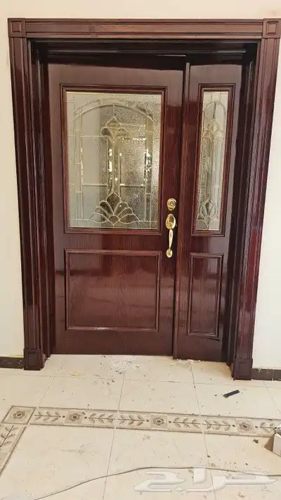 صبغ ابواب خشبيه ونجار ابواب 1
