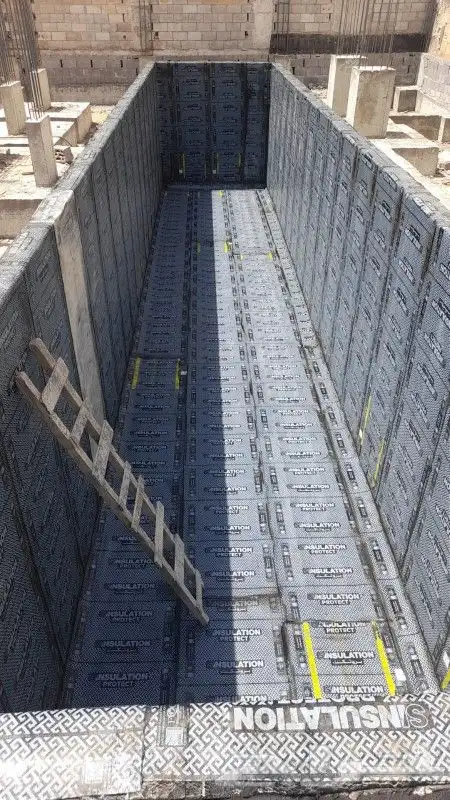 عوازل حراريه مائيه عزل خزانات عزل حمام حمامات مطابخ بدروم 7