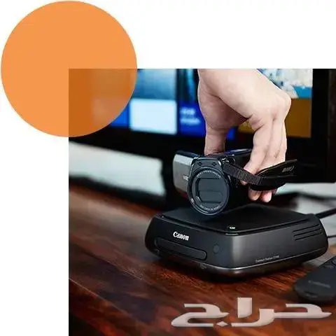 جهاز تخزين كانون بسعة 1 تيرا جديد بكرتونه واي فاي 4