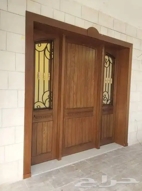 ا صبغ نجاره ابواب خشب حديد صيانه دهبي ورق غرف نوم جدران 0
