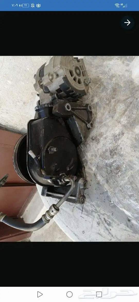 دينمو وعلبه دركسون فوق مع القاعده كابرس 90 2