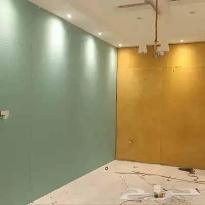 عوازل الصوت ديكورات جبس بورد عازل صوت جدران عازل صوت ابواب 2