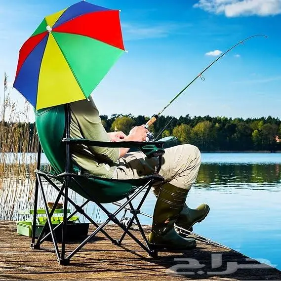 مظلة رأس تحمى من حرارة الشمس والمطر للعمال والتوزيع الخيري 7