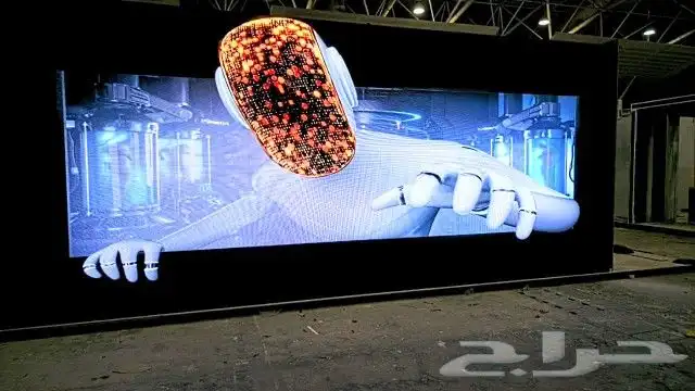 شاشات منحنيه اعلانيه 1