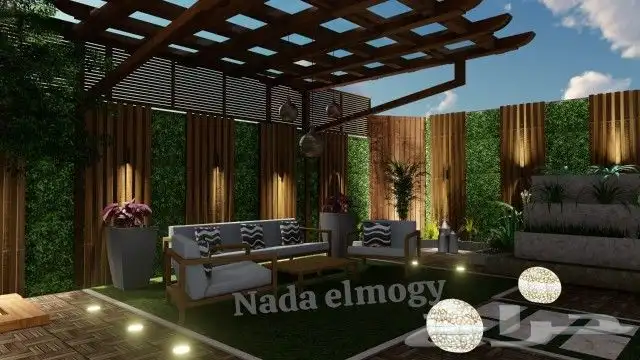 تصميم لاندسكيب للروف وحوش البيت بأسعار مناسبه 3
