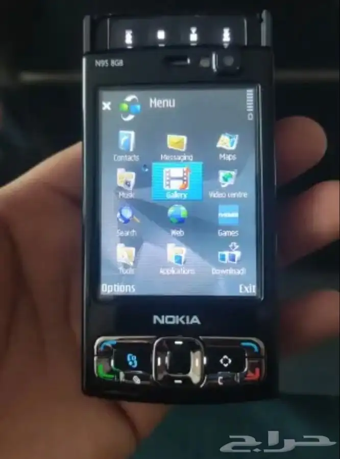 جوال نوكيا n95 مستخدم نظيف جدا - 8GB 0