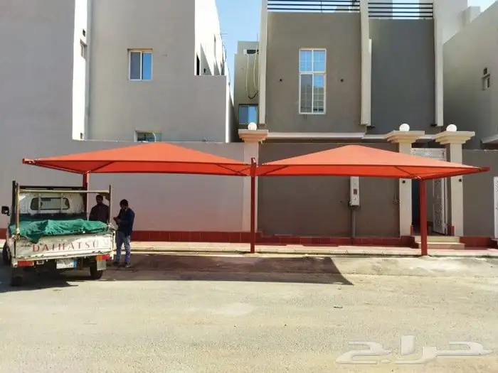 مظلات وسواتر وهناجر وجميع أعمال الحدادة 7