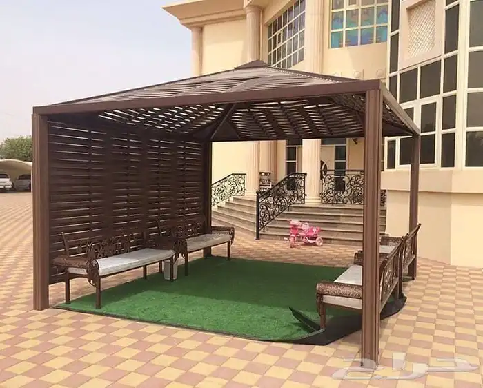 مظلات البامبو والخيزران الاندنوسي والعرائش 17