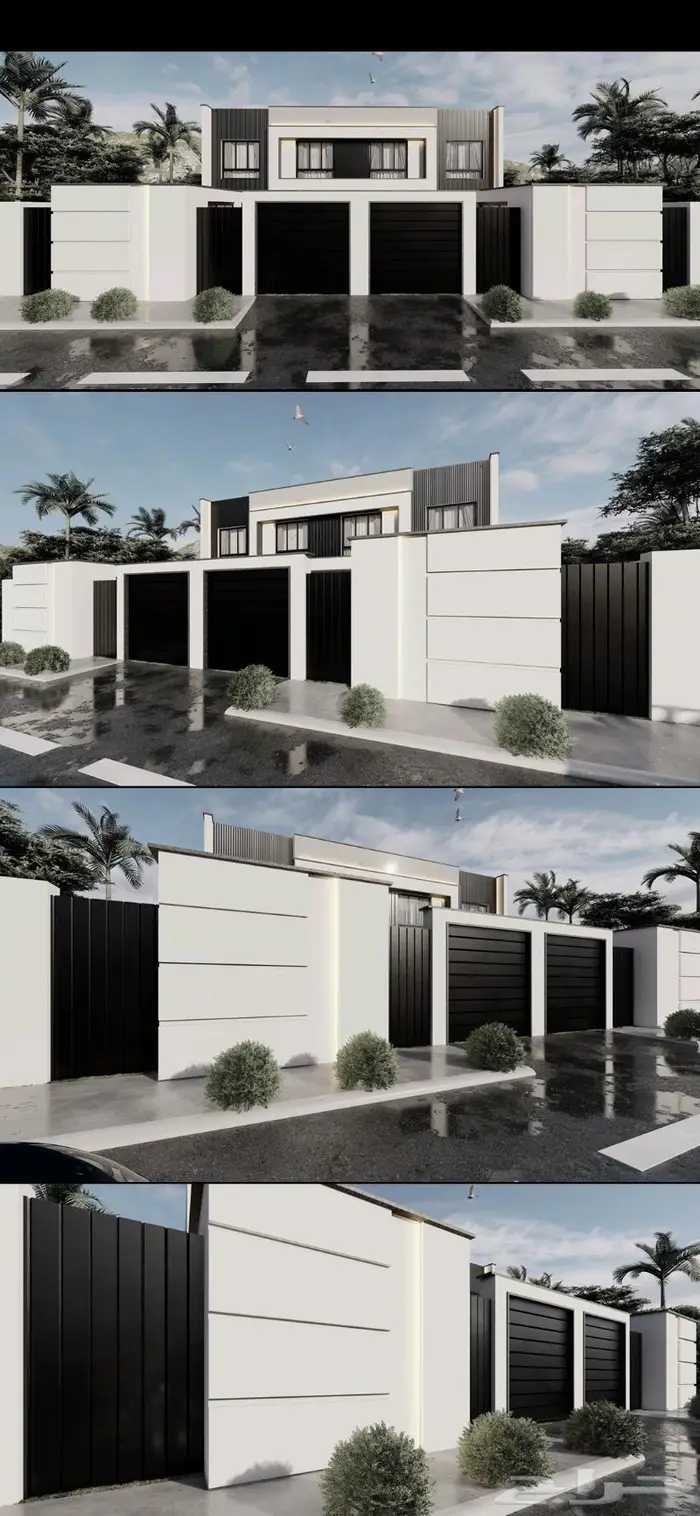 تصاميم داخلية وخارجية 3D مع التنفيذ 5