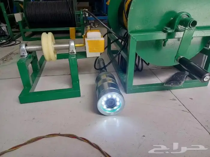 كشف مياه ابار ارتوازي وكمرة تصوير ابار وحفار ابارارتوازي 6