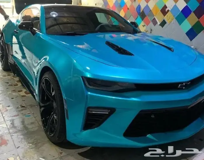 للبيع رولة تيفني او زرق لماع تجليد للسيارات والدبابات 11