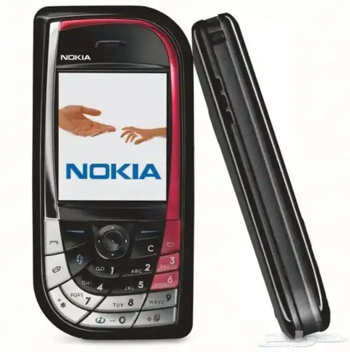 جوال نوكيا الدمعة nokia 7610 متوفر اللونين الاسود والابيض 4