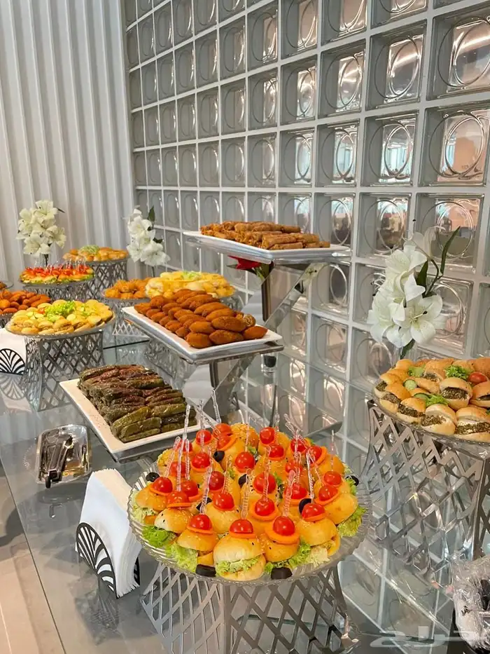 تجهيز بوفيه عشاء   بوفية غداء   كوفي بريك 10