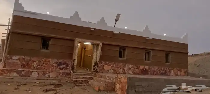 ترميم بيوت الطين 3
