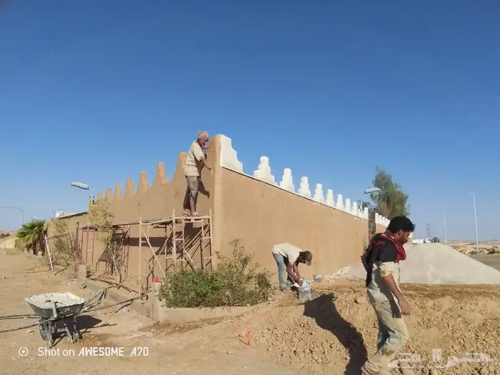 مقاول مباني تراث حجر وطين وسقواف وترميمت البيوت القديمه وتلي 3