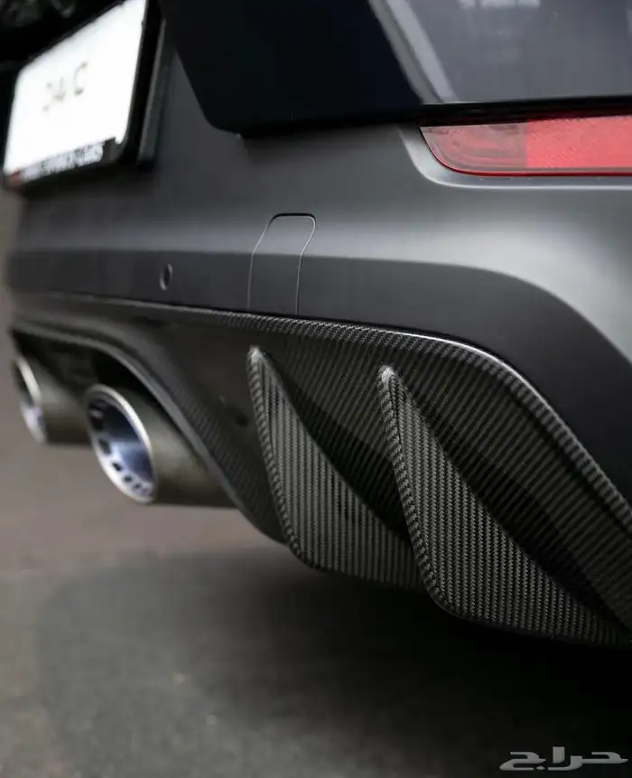 بودي كيت بورش كايمان زوائد كاربون جناح GT4 12