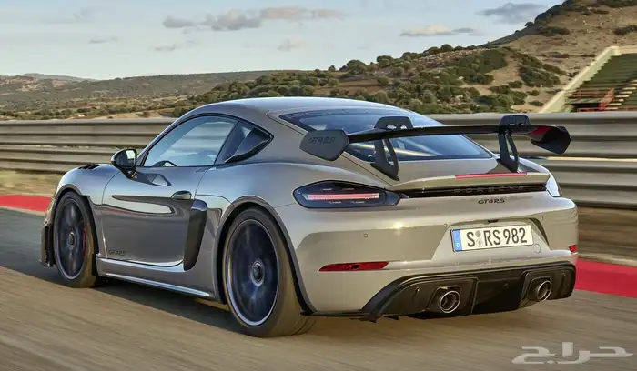 بودي كيت بورش كايمان زوائد كاربون جناح GT4 7