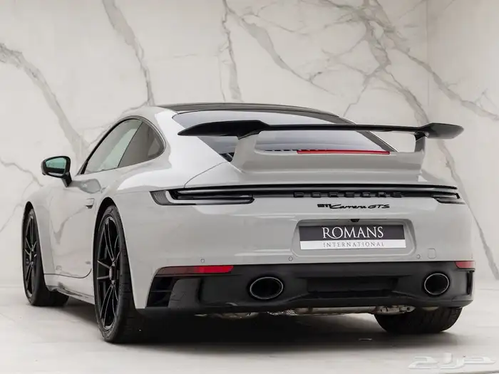 بودي كيت بورش كايمان زوائد كاربون جناح GT4 11