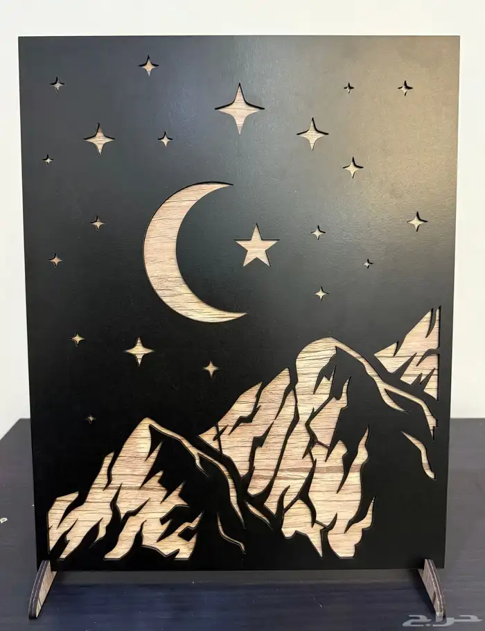 نقش -نحت -على الخشب و اكريلك - مداليات - الايكسسوارات 18