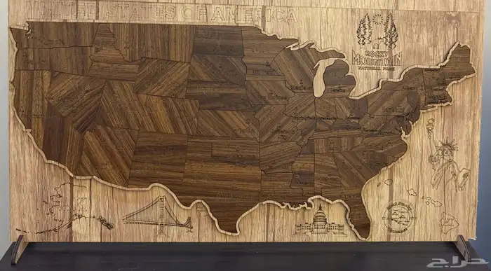 نقش -نحت -على الخشب و اكريلك - مداليات - الايكسسوارات 20