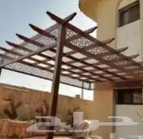 جلسات خارجيه مظلات سواتر 8