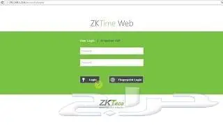 برنامج بيو تايم للحضور والانصراف عن طريق الشبكة ZKT BIOTIME 1