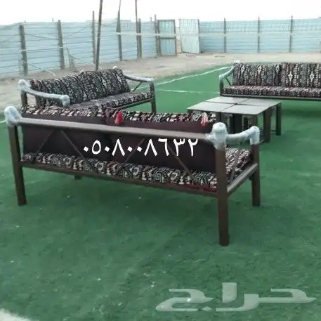كراسي خارجية مراكيز احواش استراحات شاليهات كراسي خشبيه 7