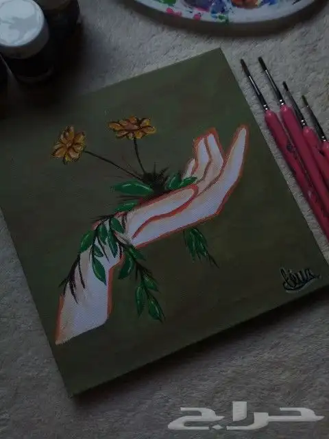 رسم لوحات كانفوس حسب الطلب 1
