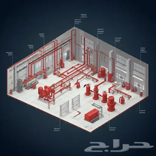 كاميرات مراقبه cctv و أدوات السلامة والدفاع المدنى 18