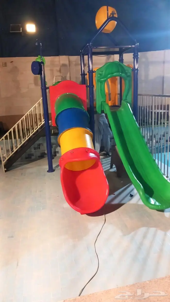 بيع اجهزة المسبح كامل مع الالعاب المائية بسبب الغاء المسبح 12