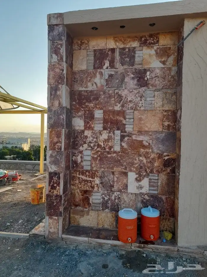بناء حجر طبيعي وتراثي 5
