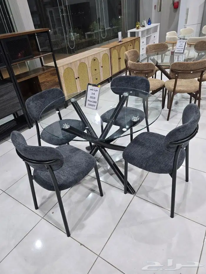 طاولات طعام دائري 8