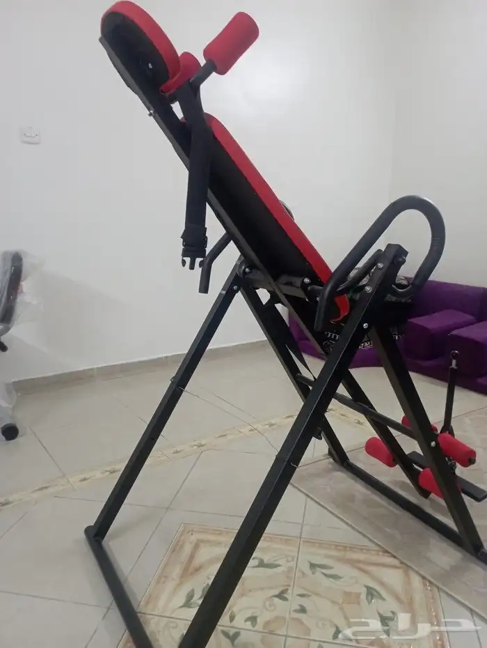 جهاز سحب الفقرات   جهاز الطاولة المعكوسة 5