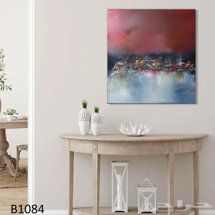 لوحات كانفس تصاميم مميزة توصيل مجاني لباب البيت 1
